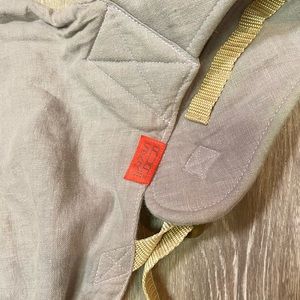 Sakura Bloom Scout Linen Baby Carrier Greystone